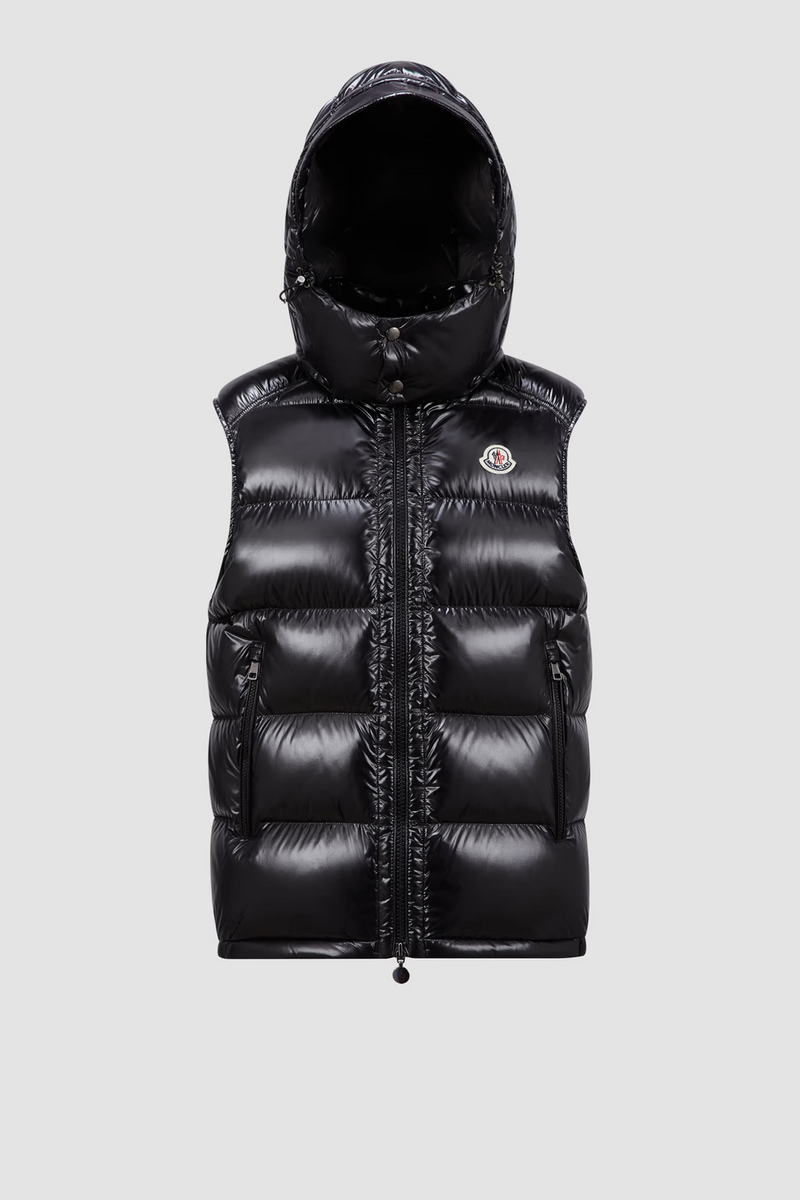 Moncler - Doudoune sans manches Moncler à capuche