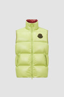 Moncler - Doudoune sans manche Sumido Moncler Vert citron
