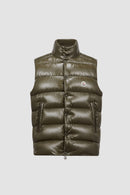 Moncler - Doudoune sans manche Tibb Moncler Vert olive