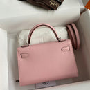 Hermes - Birkin 19 cm Rose nude