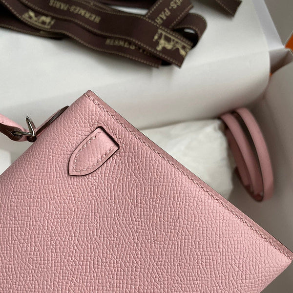 Hermes - Birkin 19 cm Rose nude