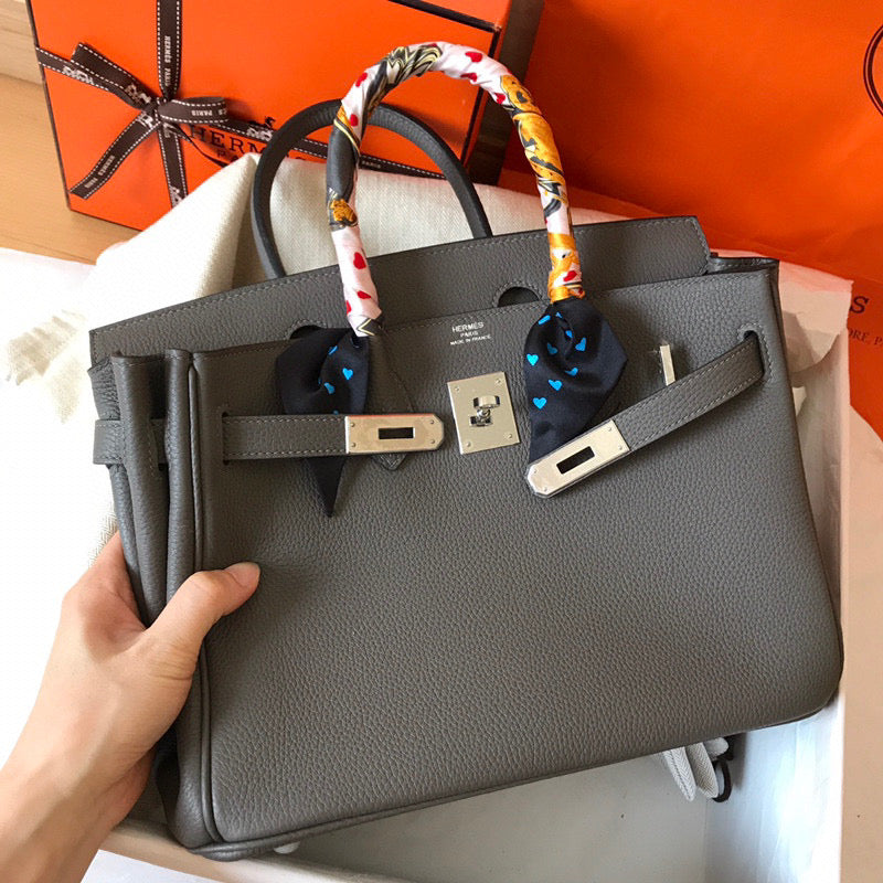 Hermes - Birkin 35 cm Gris taupe