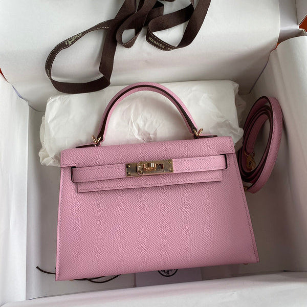 Hermes - Birkin 19 cm Rose clair