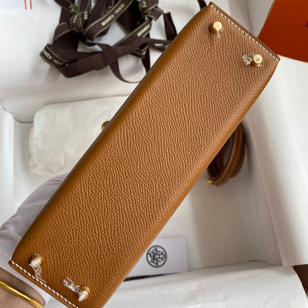 Hermes - Birkin 19 cm Marron cognac