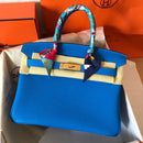 Hermes - Birkin 35 cm Bleu royal