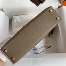 Hermes - Birkin 19 cm Taupe foncé