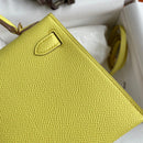 Hermes - Birkin 19 cm Jaune soleil