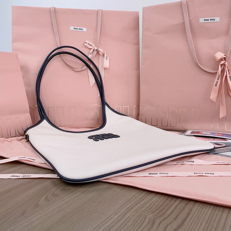 Miumiu - Leather Bag Blanc