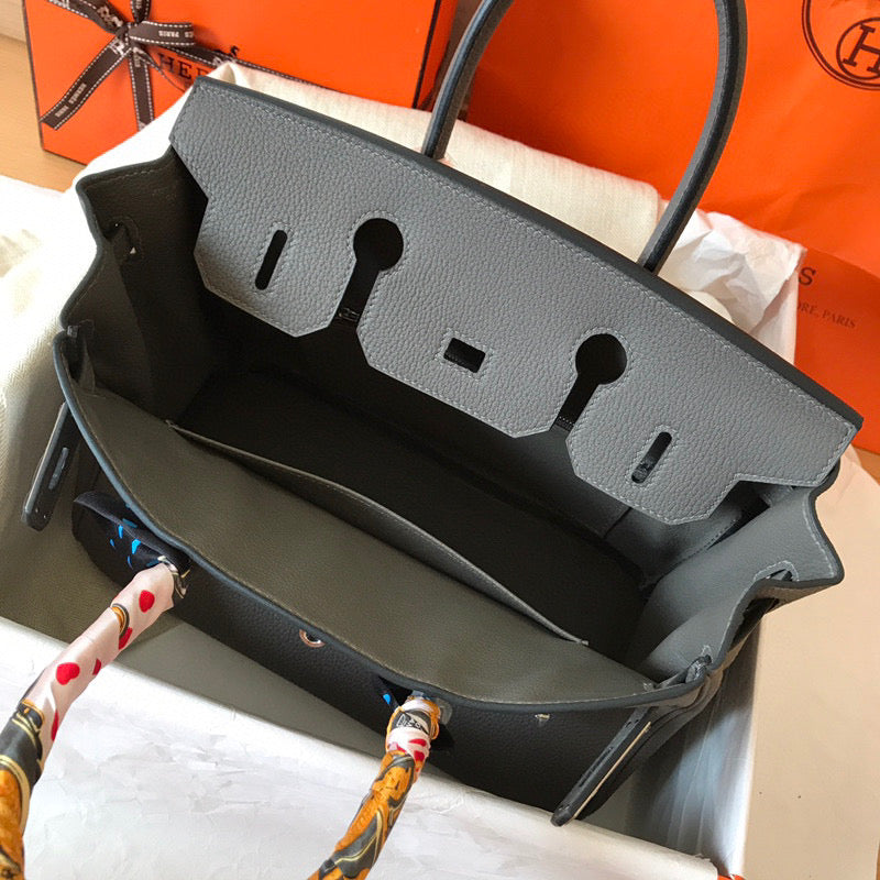 Hermes - Birkin 35 cm Gris taupe