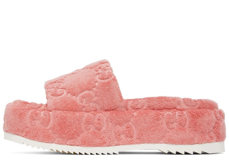 Gucci GG Platform Claquettes Rose