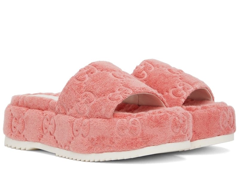 Gucci GG Platform Claquettes Rose