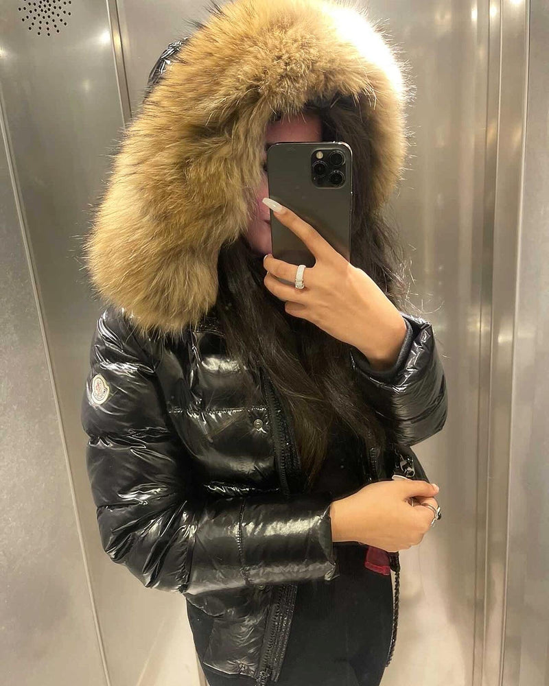 Moncler - Doudoune courte à capuche Moncler Badyf Noir F