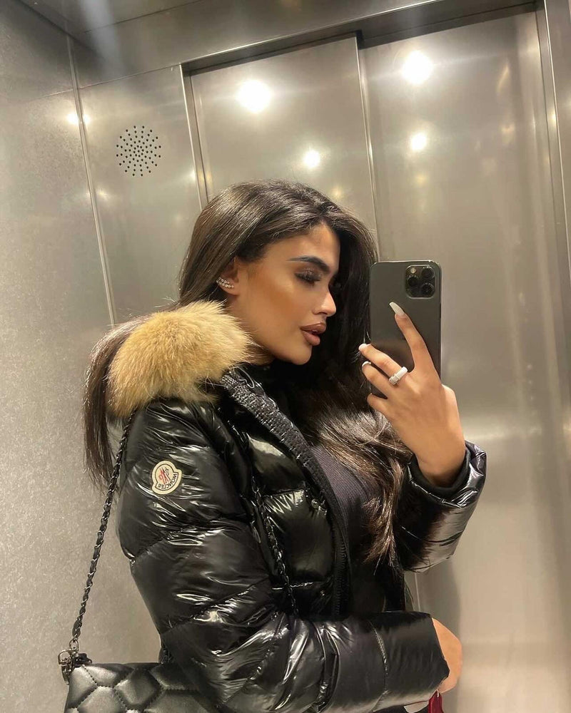 Moncler - Doudoune courte à capuche Moncler Badyf Noir F