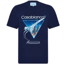 CASABLANCA Navy 'Aiiiiir' T-Shirt