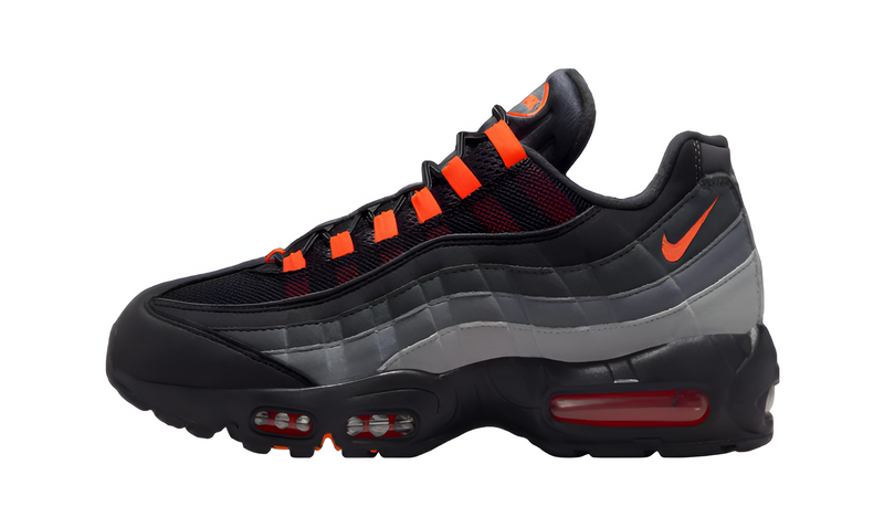 Nike® Air Max 95 Black Hyper Crimson