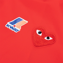 Kway X CDG : Kway Rouge