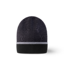 Louis Vuitton - Bonnet LV Monogramme Noir