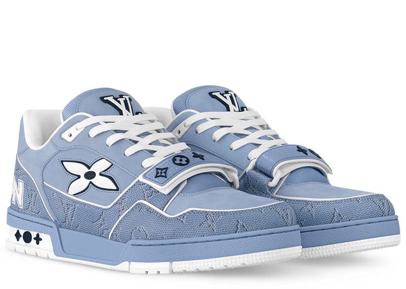 Louis Vuitton LV Trainer Velcro Bleu