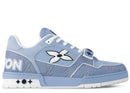 Louis Vuitton LV Trainer Velcro Bleu