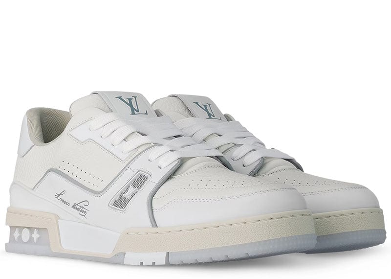 Louis Vuitton x Virgil Abloh White Grey Low Trainers