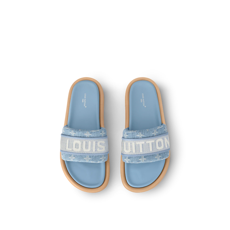 Louis Vuitton - Mule confort LV Bliss Bleu 2
