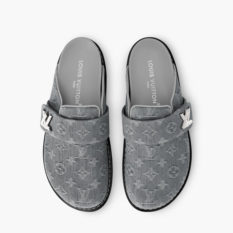 Louis Vuitton - Mule confort LV Cosy Gris