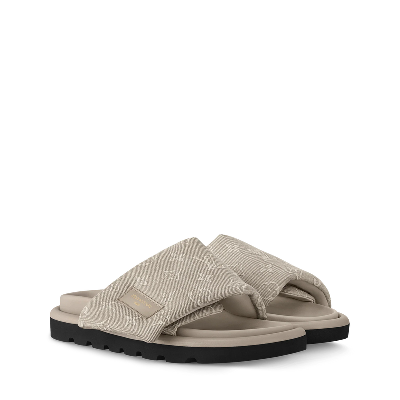 Louis Vuitton - Mule plate confort Pool Pillow Beige