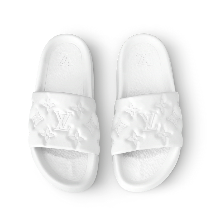 Louis Vuitton - Mule Waterfront Blanc