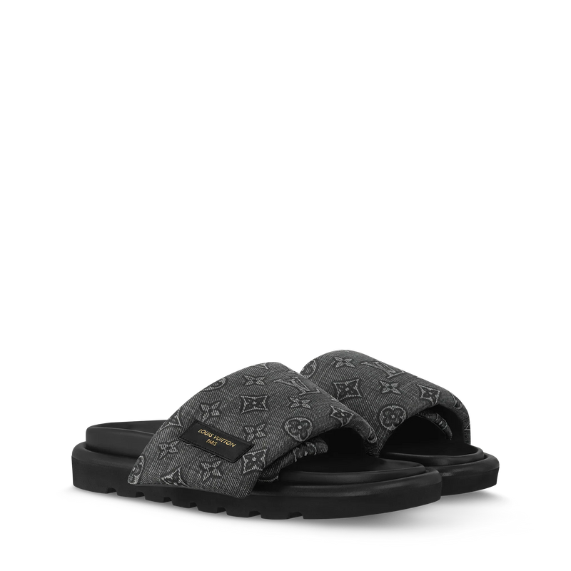 Louis Vuitton - Mule plate confort Pool Pillow Noir