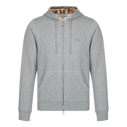 Burberry - Gilet zip Burberry Gris