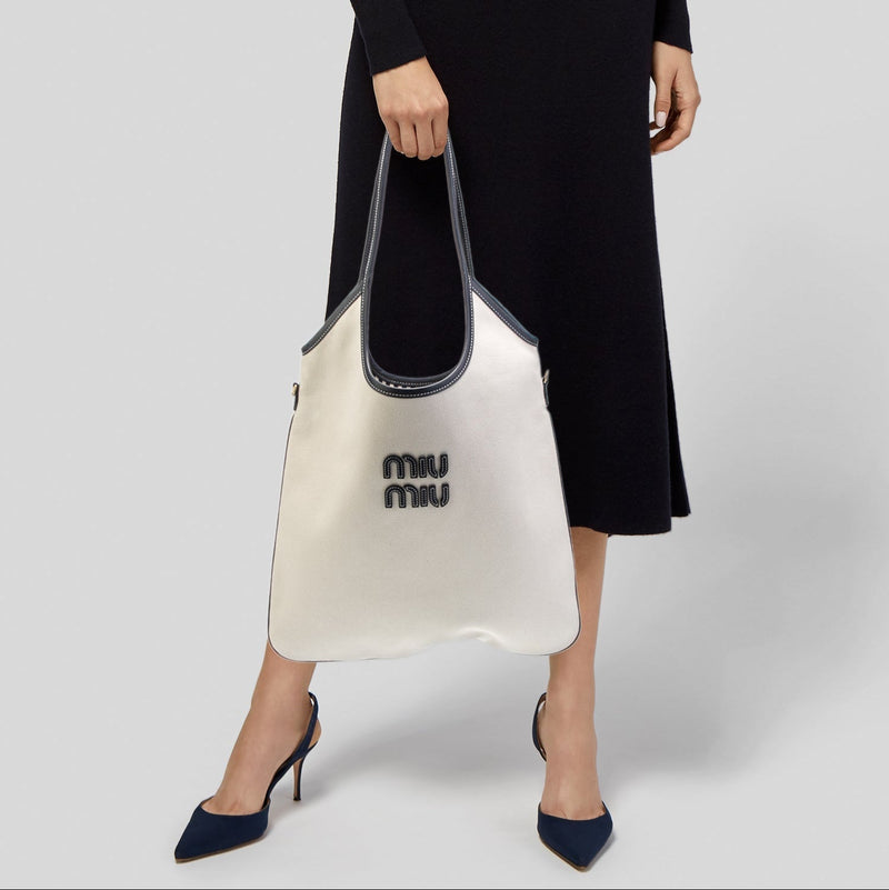 Miumiu - Leather Bag Blanc