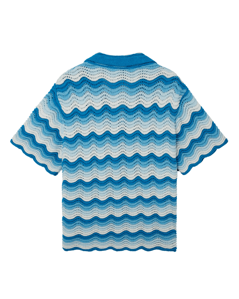 Ensemble Wavy Gradient Crochet