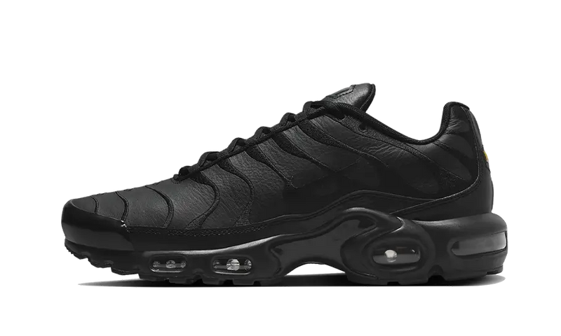 Nike® Air Max Plus Triple Black Leather