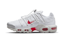 Nike® Air Max Plus Utility White Silver Red