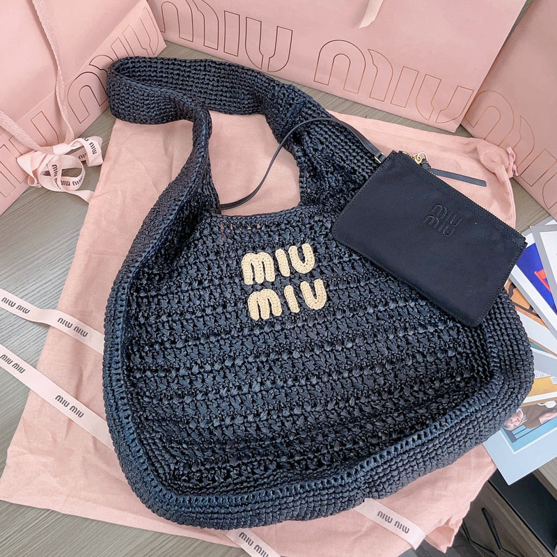 Miumiu - Crochet Hobo Bag