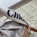 Chloé - Small Woody basket in natural fibers