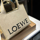LOEWE - Font Tote Petit en raphia