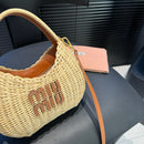 Miumiu - Wander wicker hobo bag