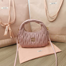 Miumiu - Wander matelassé nappa leather hobo bag