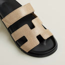 Hermes - Sandales Chypre Beige Argile