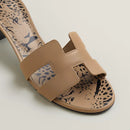 Hermès - Sandales Oasis Beige Argile