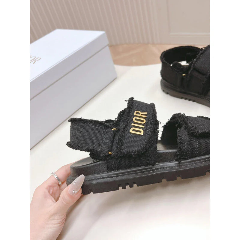 Dior - Dioract Slide Black Tweed