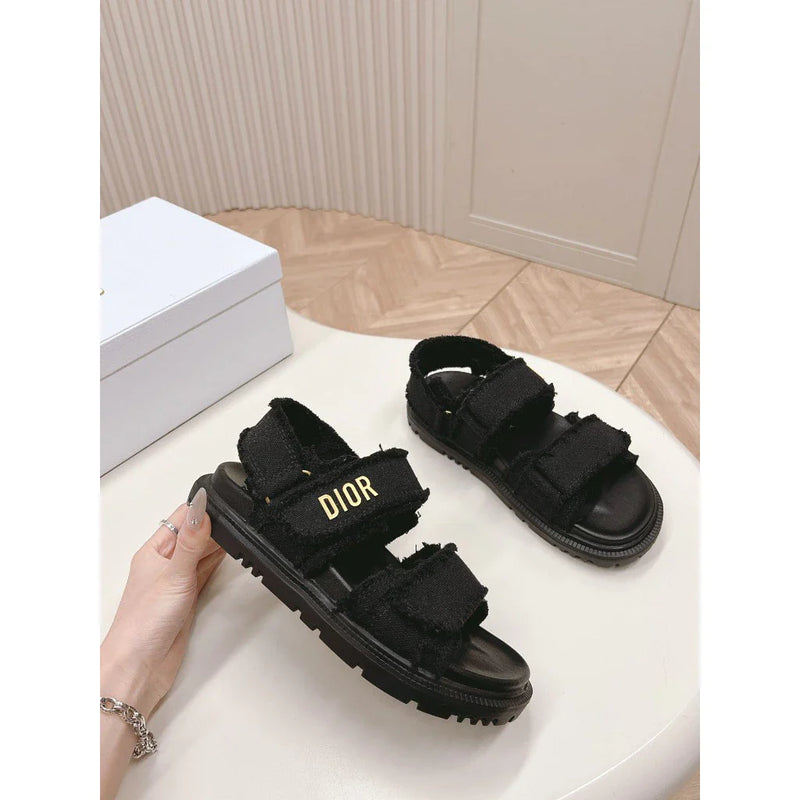 Dior - Dioract Slide Black Tweed