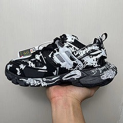 Balenciaga Track Graffiti Noir