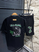 Louis Vuitton - Ensemble SHORT + T-SHIRT Initiales L. V. Noir
