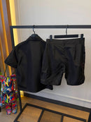 Prada - Ensemble Prada CHEMISE + SHORT Noir