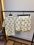 GUCCI - ENSEMBLE GG SHORT + CHEMISE Summer Vibe Jaune