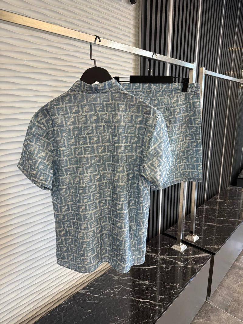 Fendi - ENSEMBLE Chemise + Short Bleu