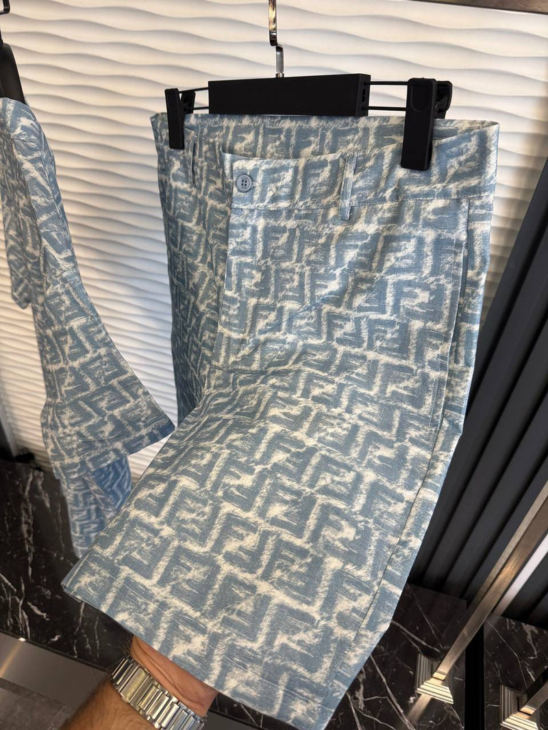 Fendi - ENSEMBLE Chemise + Short Bleu