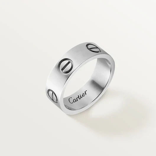Cartier - Bague LOVE, modèle classique argent